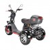 Электроскутер Citycoco WS-PRO+ trike 3000w 21ah (черный)