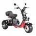 Электроскутер Citycoco WS-PRO+ trike 3000w 21ah (черный)